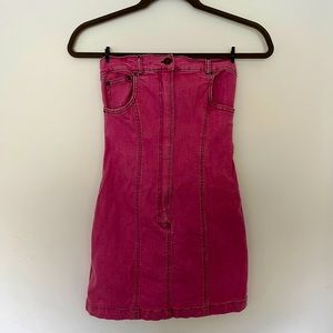Vintage Reworked Denim Mini Dress